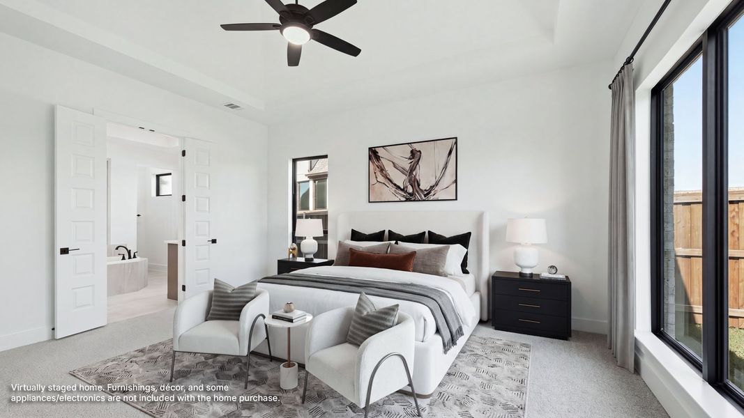 Furnished interior view inside a new home in Hillstead, Lavon (Image 9).