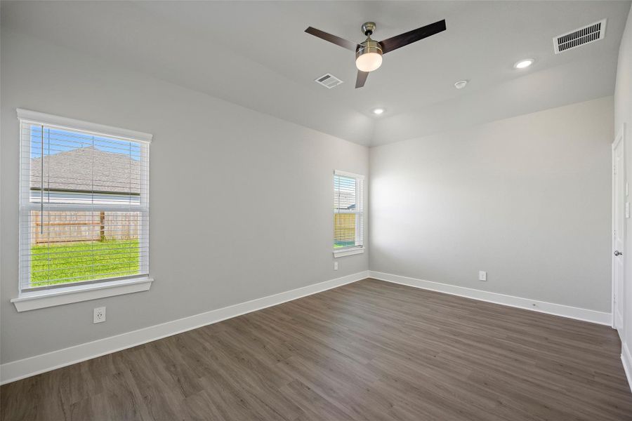 Spacious, unfurnished interior of a new home in , Cypress (Image 29).