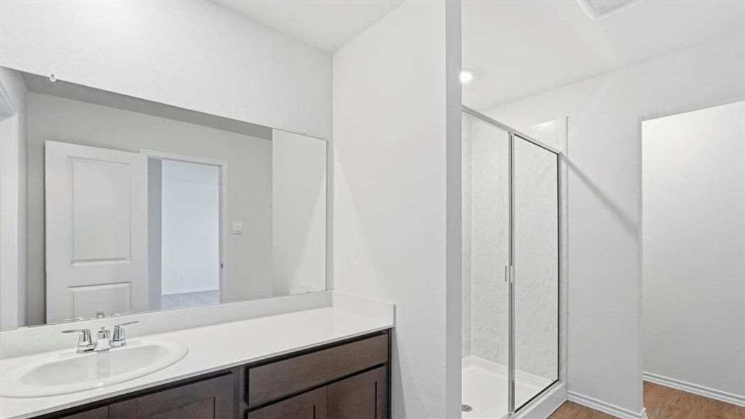 Furnished interior view inside a new home in Arbor Trails South, Princeton (Image 3).