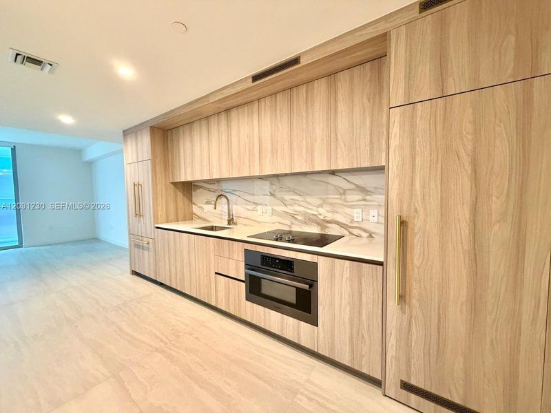 Furnished interior view inside a new home in , Miami (Image 8).