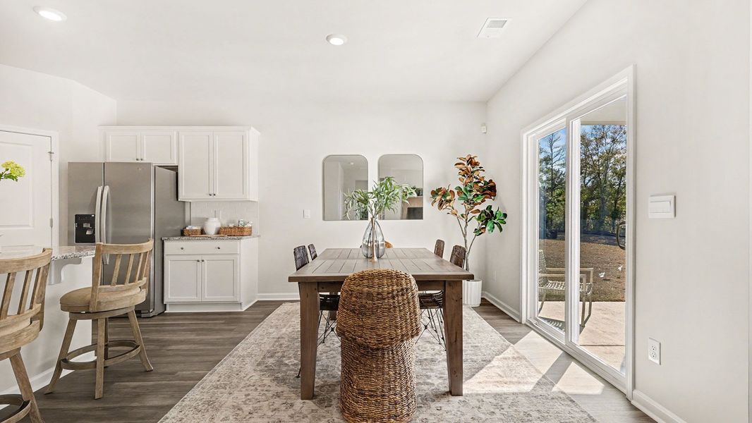 Furnished interior view inside a new home in The Bluffs at Mill Creek, Florence (Image 7).