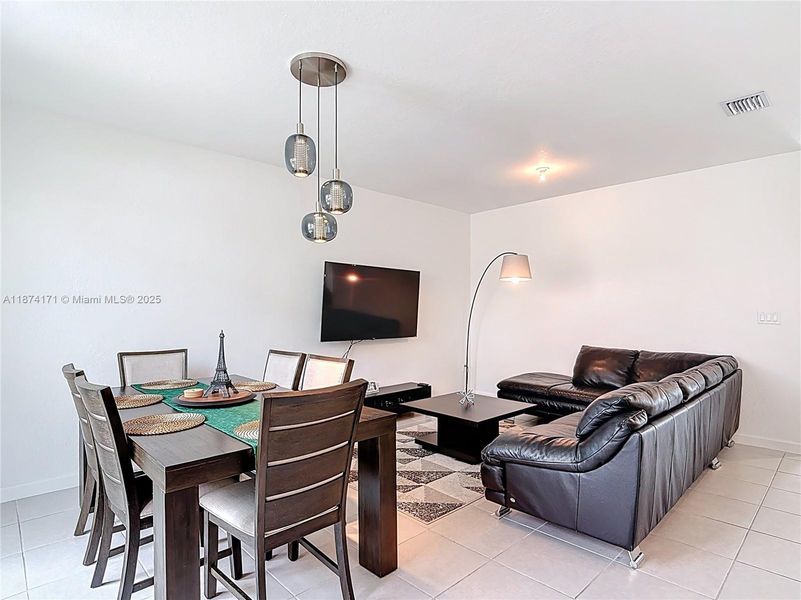 Furnished interior view inside a new home in , Homestead (Image 16). Furnished interior view inside a new home in , Homestead (Image 16).