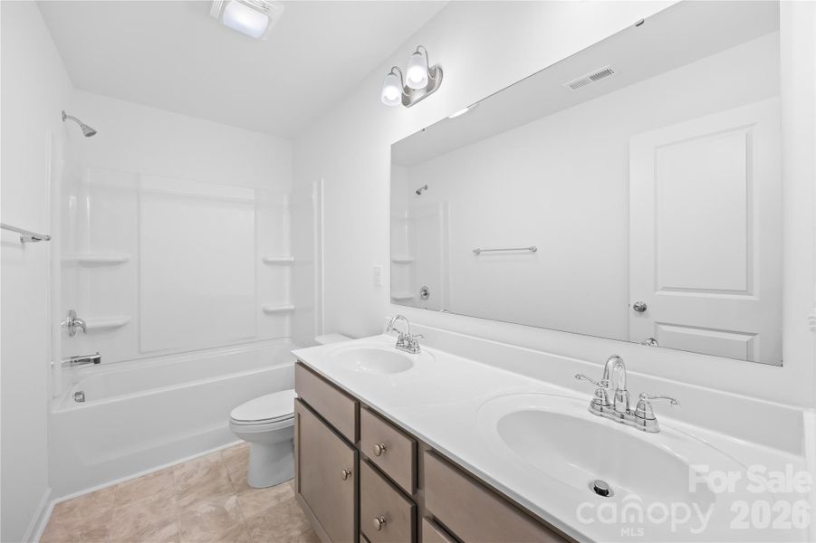 Furnished interior view inside a new home in Morgan Hills, Albemarle (Image 9).