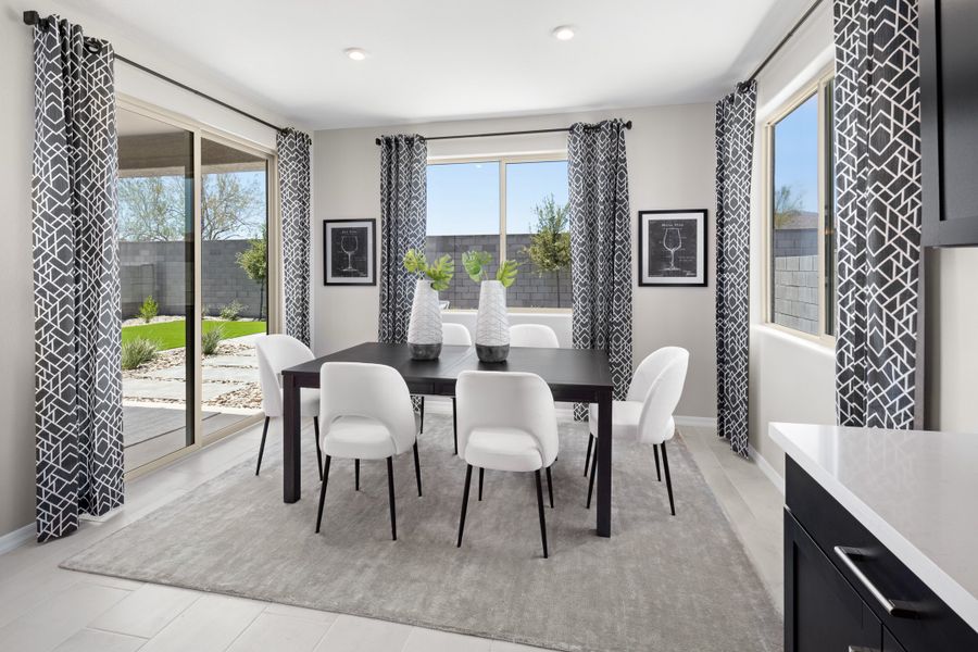 Representative furnished interior of a home built from the Savannah by Beazer Homes in Tirreno at IronWing, Litchfield Park (Image 9).
