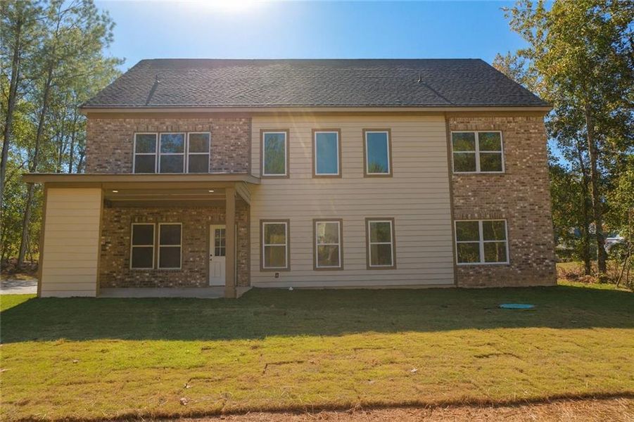 Exterior details and patio area of a home in , Loganville (Image 30).