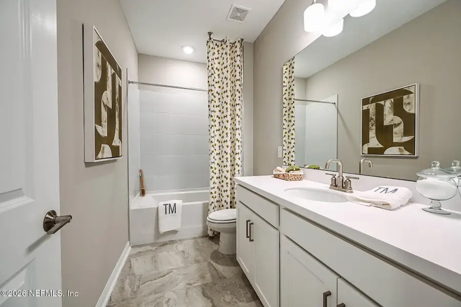 Furnished interior view inside a new home in , St. Augustine (Image 25).