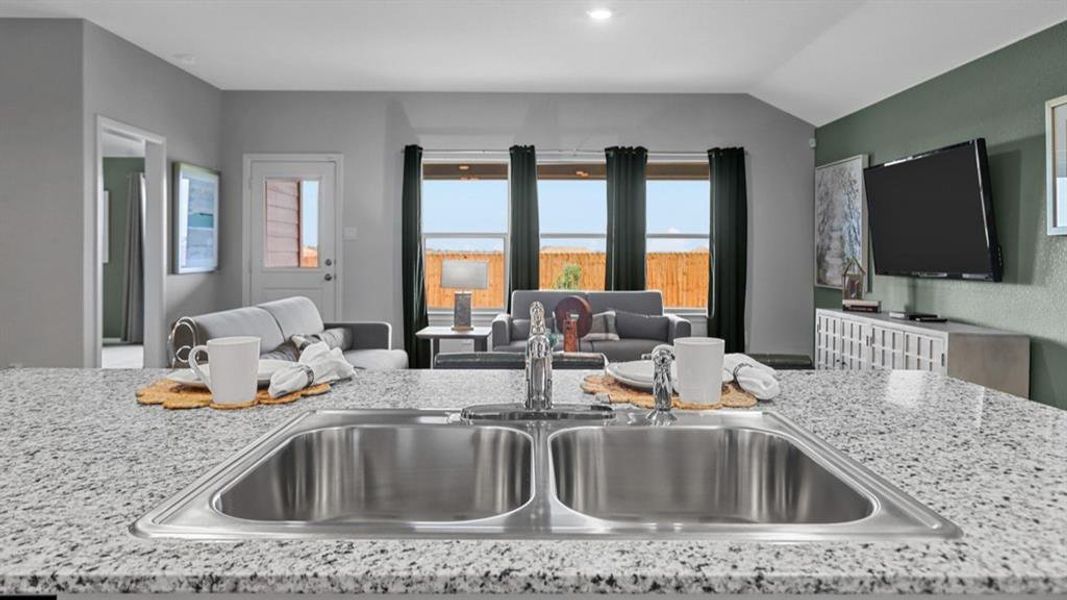 Furnished interior view inside a new home in Hickory Grove, Krum (Image 34).