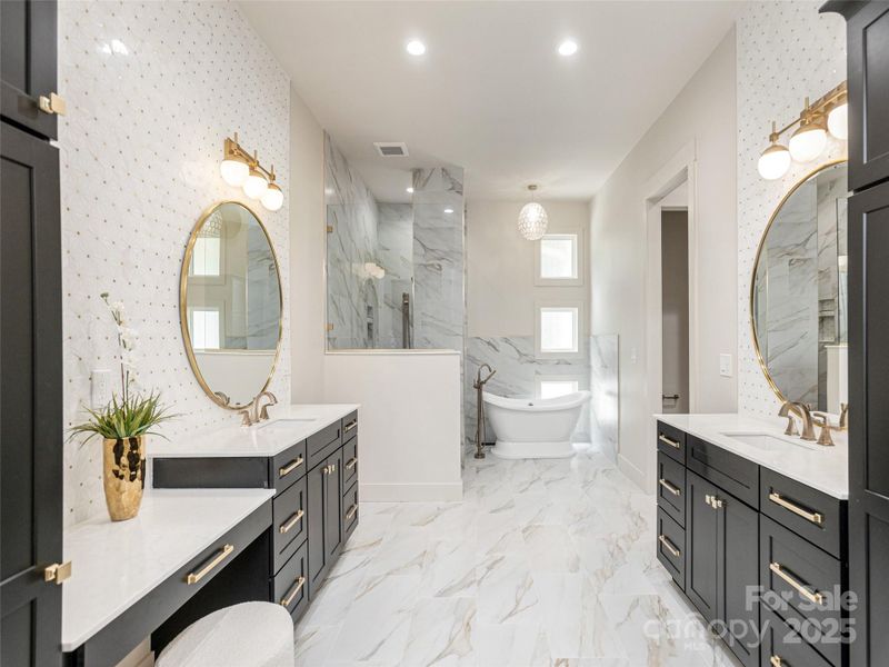 Furnished interior view inside a new home in , Asheville (Image 14).