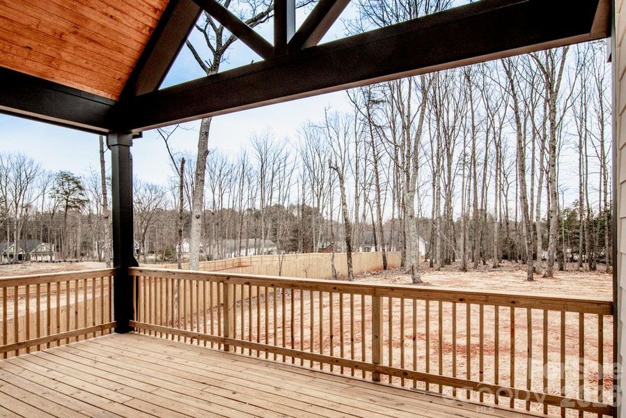 Exterior details and patio area of a home in , Lincolnton (Image 27).