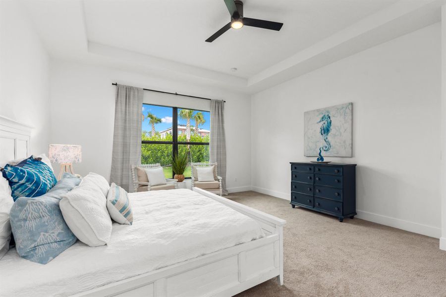 Furnished interior view inside a new home in , Palm Beach Gardens (Image 14). Furnished interior view inside a new home in , Palm Beach Gardens (Image 14).