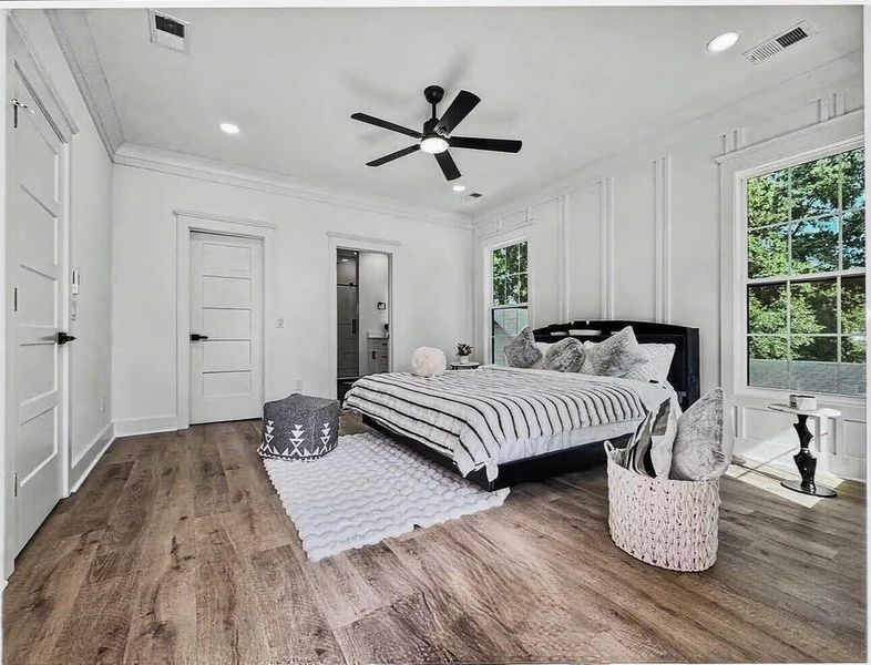 Furnished interior view inside a new home in , North Charleston (Image 7).