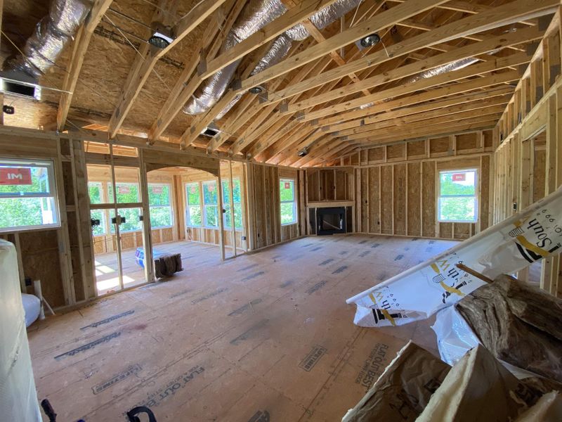 In-progress construction of a new home in Ballentine Ridge, Lyman, SC (Image 17). In-progress construction of a new home in Ballentine Ridge, Lyman, SC (Image 17).
