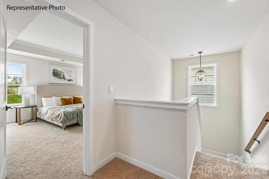 Furnished interior view inside a new home in Avalon of Gastonia, Gastonia (Image 9).