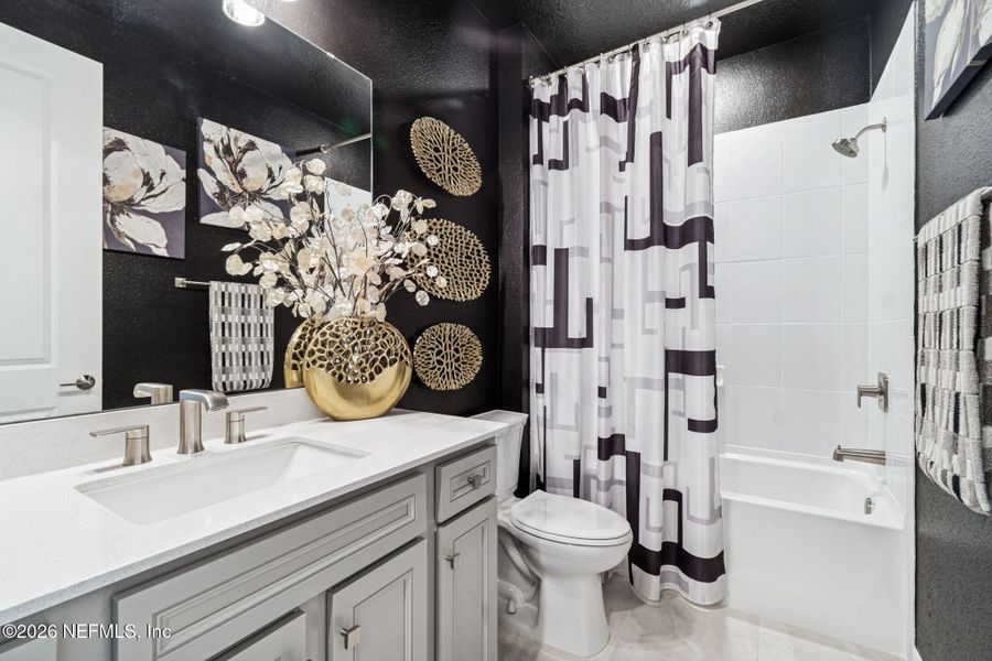 Furnished interior view inside a new home in , St. Augustine (Image 16).