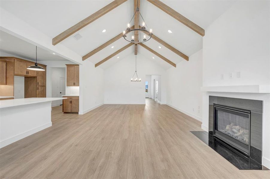 Spacious, unfurnished interior of a new home in Timberbrook, Justin (Image 26).