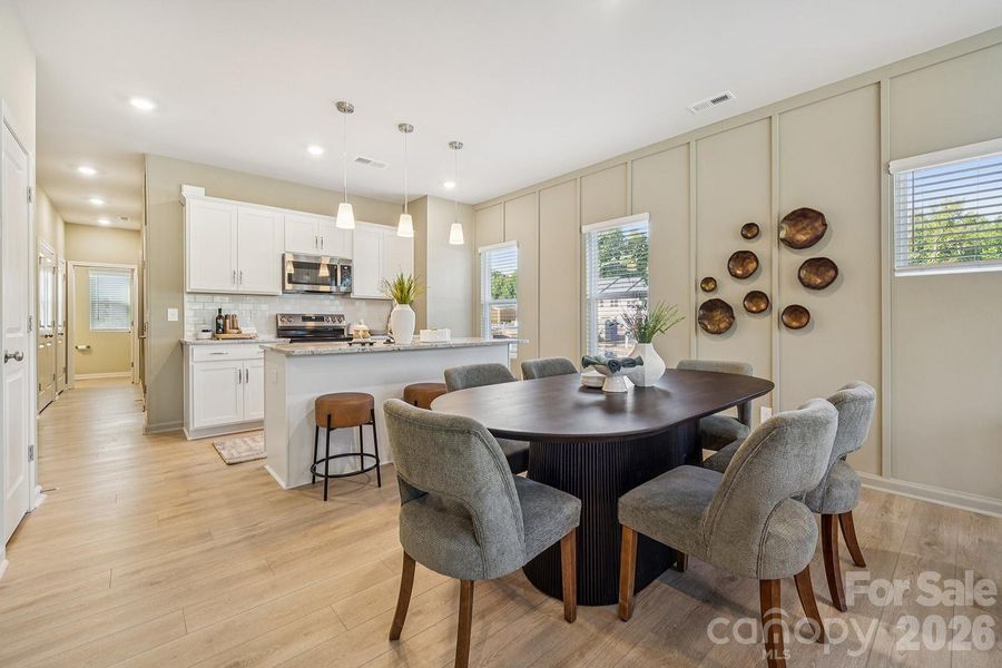 Example rendering Only - Home under construction with estimated completion in April or May.