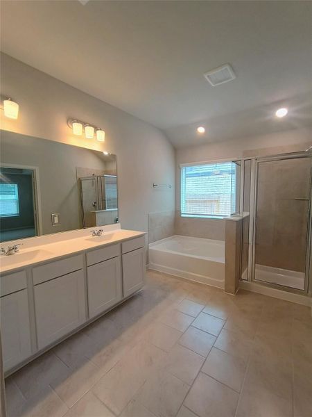 Furnished interior view inside a new home in Splendora Fields, Patton Village (Image 11).