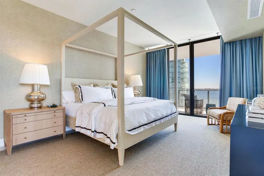 Furnished interior view inside a new home in The Ritz-Carlton Residences, Tampa (Image 10).