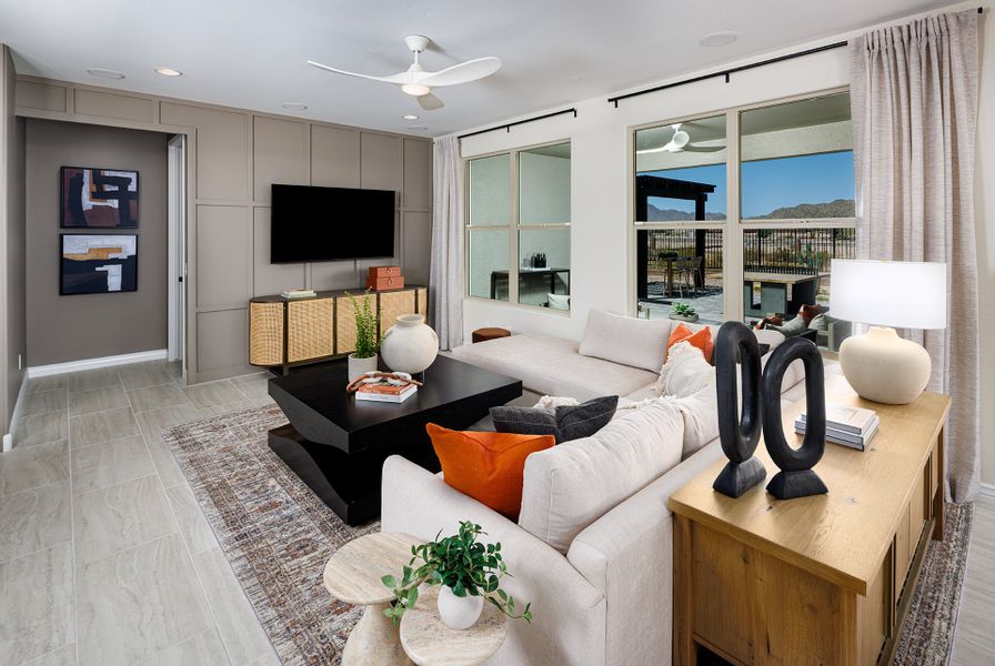 Representative furnished interior of a home built from the Royale by Taylor Morrison in Ladera Trails, Peoria (Image 6). Representative furnished interior of a home built from the Royale by Taylor Morrison in Ladera Trails, Peoria (Image 6).