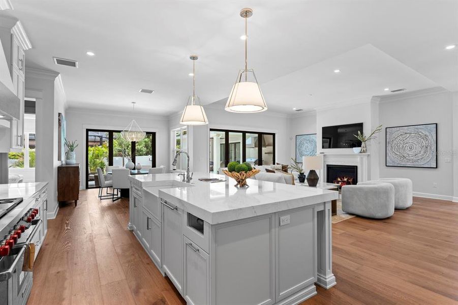 Furnished interior view inside a new home in , Tampa (Image 8).