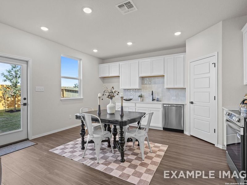 Furnished interior view inside a new home in Applewhite Meadows, San Antonio (Image 10).