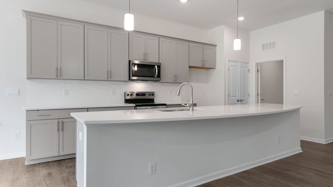 Furnished interior view inside a new home in The Villas at Martin Farms, Aberdeen (Image 6).