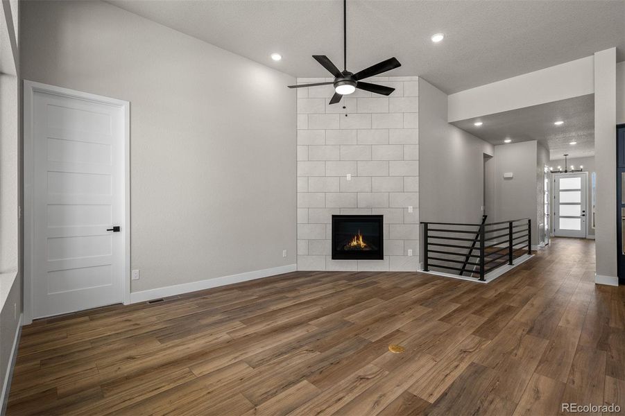 Spacious, unfurnished interior of a new home in Cloverleaf – Mountainview Collection, Monument (Image 26).