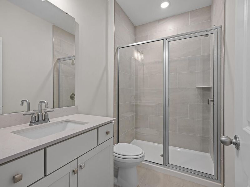 Furnished interior view inside a new home in Sage on North Main, Wake Forest (Image 3).