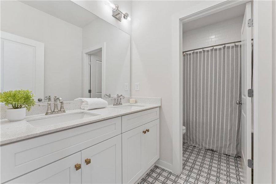 Furnished interior view inside a new home in Crossroads, Milton (Image 12).