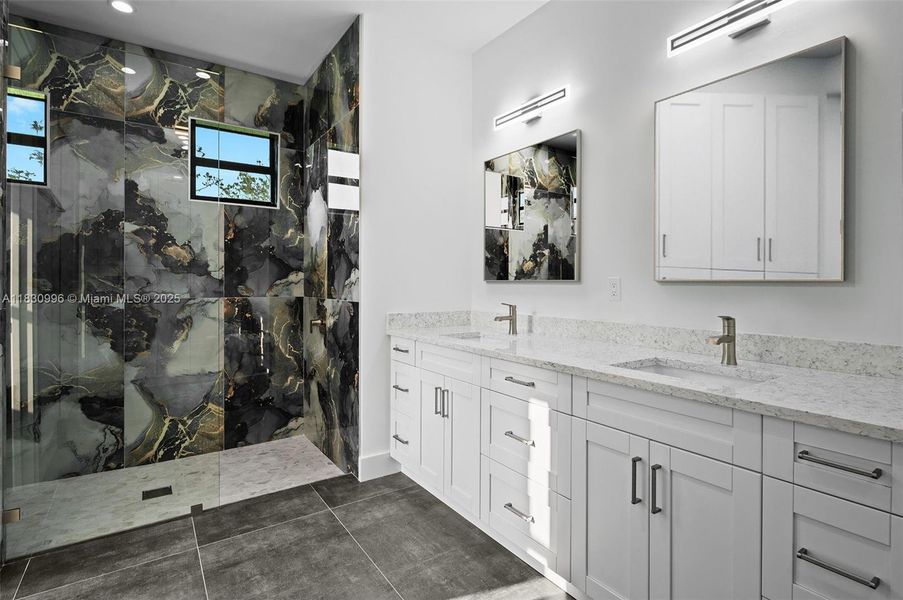 Furnished interior view inside a new home in , Naples (Image 6).