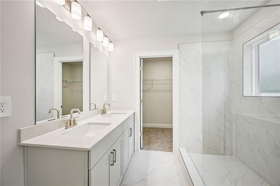 Furnished interior view inside a new home in Hemingway - Reserve Series, Cumming (Image 13).