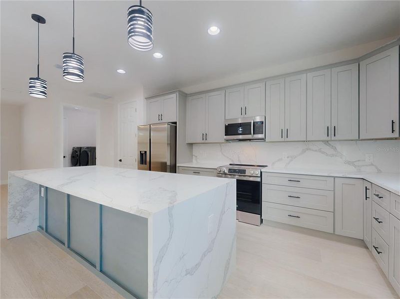Furnished interior view inside a new home in , Dunnellon (Image 11).