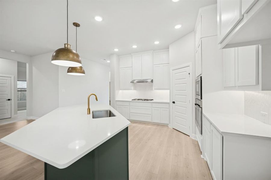 Furnished interior view inside a new home in Talia – Garden Series, Mesquite (Image 12).