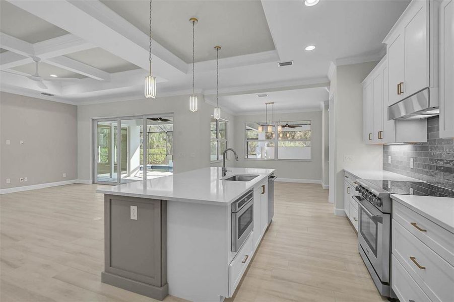 Furnished interior view inside a new home in , Port Charlotte (Image 10).