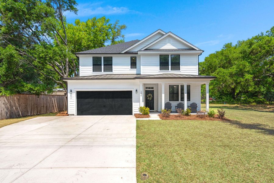 Front exterior of a new home in , Mount Pleasant, SC, highlighting curb appeal (Image 22).