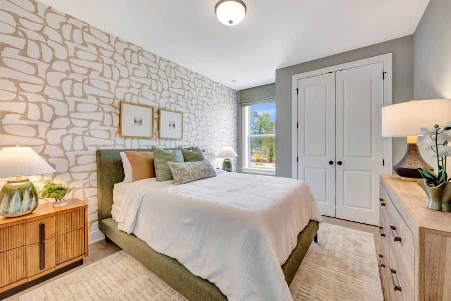 Furnished interior view inside a new home in Friendship Village, Apex (Image 12).