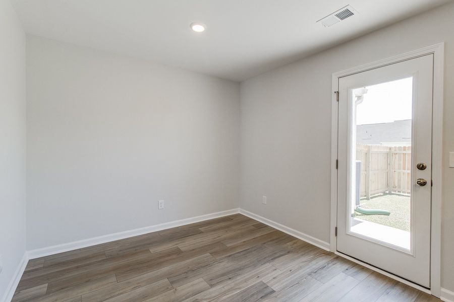 Spacious, unfurnished interior of a new home in Astoria, Columbia (Image 17). Spacious, unfurnished interior of a new home in Astoria, Columbia (Image 17).