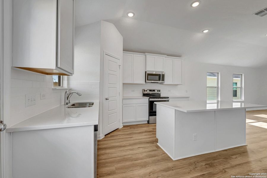 Furnished interior view inside a new home in Park Place, New Braunfels (Image 5). Furnished interior view inside a new home in Park Place, New Braunfels (Image 5).
