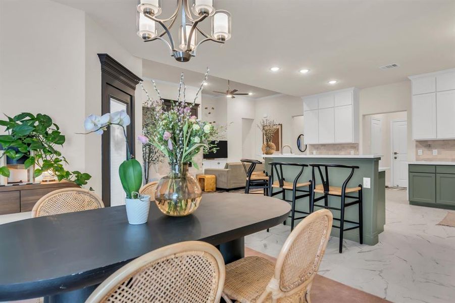 Furnished interior view inside a new home in , Fort Worth (Image 27). Furnished interior view inside a new home in , Fort Worth (Image 27).