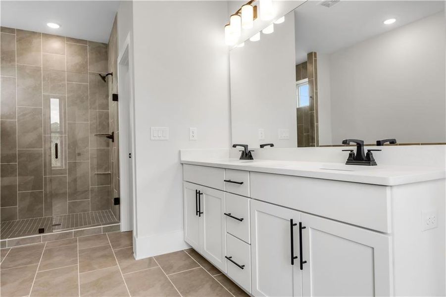 Furnished interior view inside a new home in Echo Park, Suwanee (Image 16).