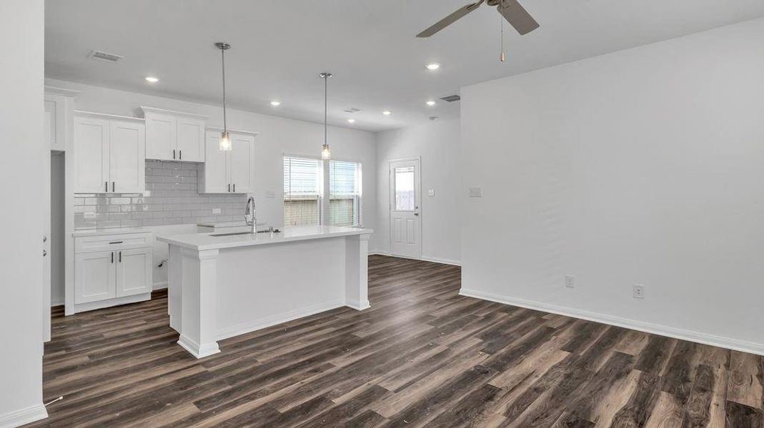 Furnished interior view inside a new home in , Houston (Image 5). Furnished interior view inside a new home in , Houston (Image 5).