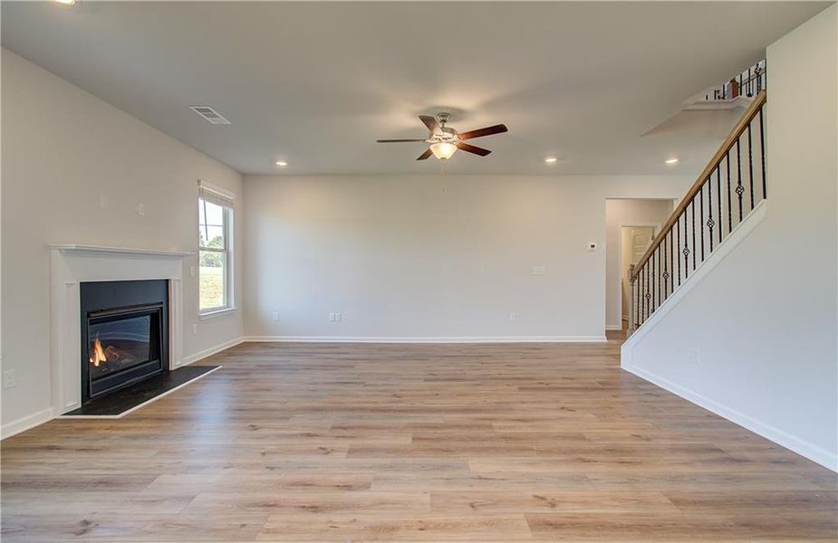 Spacious, unfurnished interior of a new home in Grandview at Millers Mill, Stockbridge (Image 23). Spacious, unfurnished interior of a new home in Grandview at Millers Mill, Stockbridge (Image 23).
