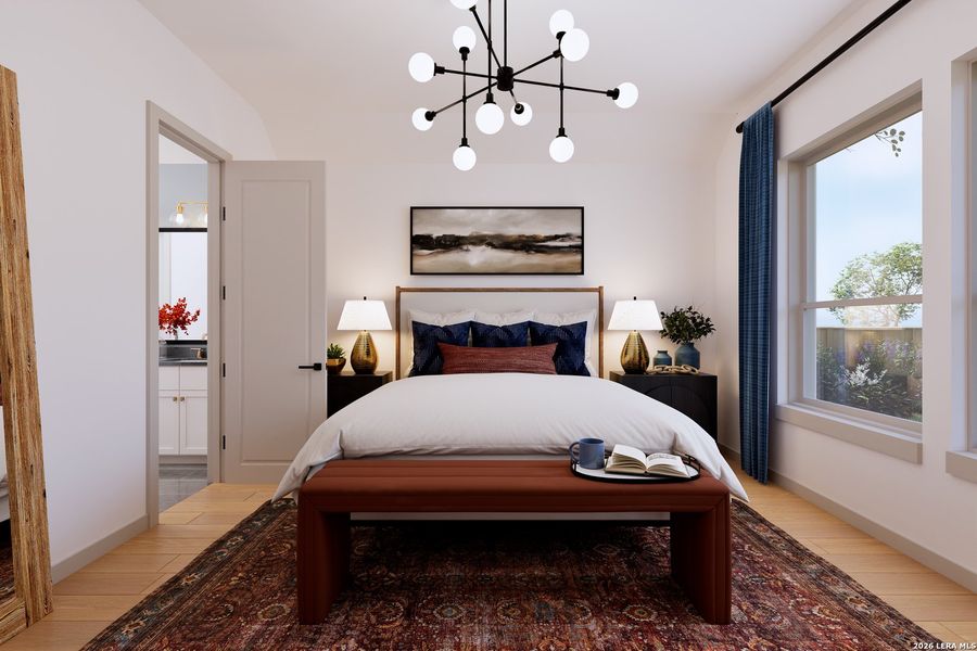 Furnished interior view inside a new home in Meyer Ranch – Select Reserve Series, New Braunfels (Image 8).