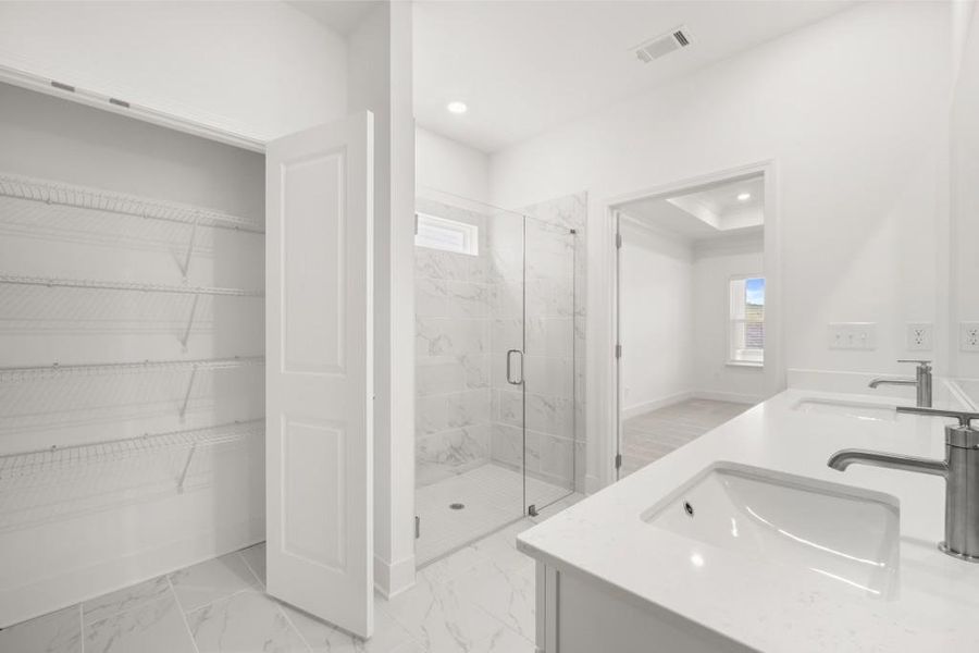 Furnished interior view inside a new home in The Court at Gainesville Township, Gainesville (Image 8).