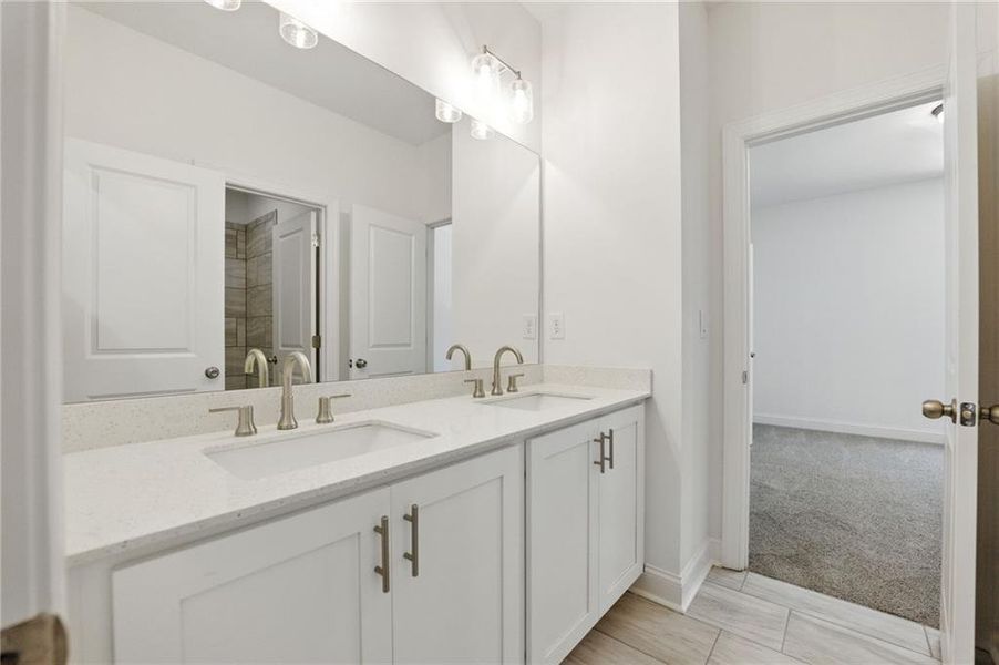Furnished interior view inside a new home in , Buford (Image 4).