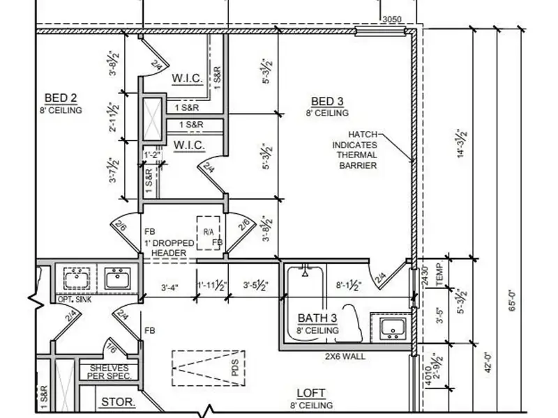 2D floor plan layout of this home in Sunterra, Katy, TX (Image 6).