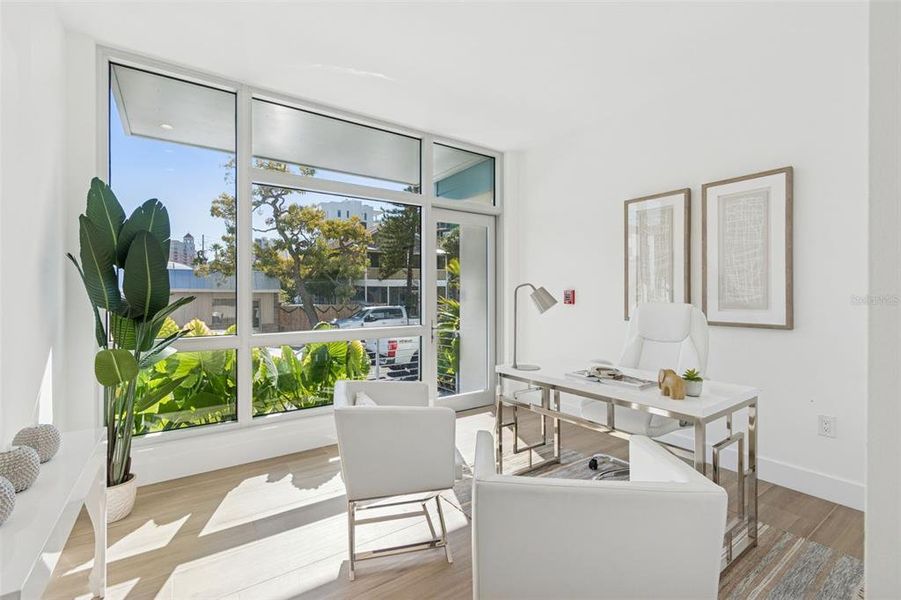 Furnished interior view inside a new home in , Sarasota (Image 12).