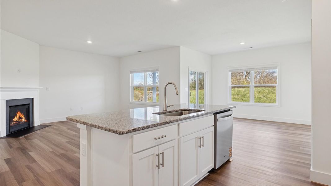 Furnished interior view inside a new home in Millstone Village, Morristown (Image 6).