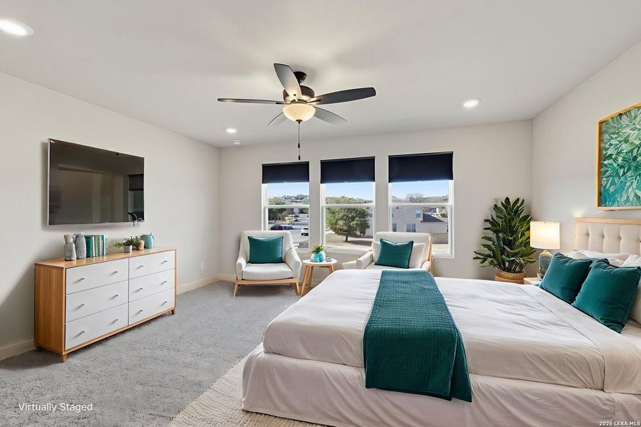 Furnished interior view inside a new home in Skybrooke, Live Oak (Image 11).