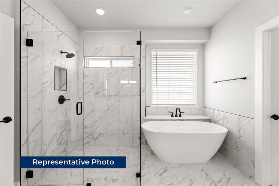 Furnished interior view inside a new home in Hidden Lakes Estates, DeSoto (Image 5). Furnished interior view inside a new home in Hidden Lakes Estates, DeSoto (Image 5).